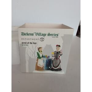 2013 Dept 56 Dickens' Village SCENT OF THE DAY #4030365 W/BOX Retired